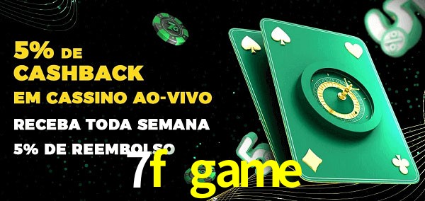 Promoções do cassino ao Vivo 7f game